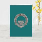 De Wenskaarten van Claddagh Kaart (Gele Bloem)