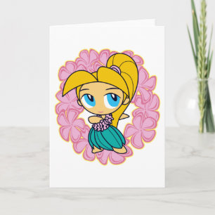 "De Wenskaarten van de Honing Aloha" in Roze Kaart