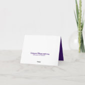 De Wenskaarten van Gras van Mardi Kaart (Achterkant)