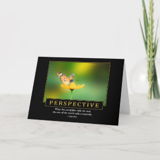 De Wenskaarten van het perspectief Kaart