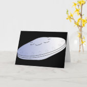 De Wenskaarten van het UFO Kaart (Gele Bloem)