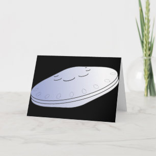 De Wenskaarten van het UFO Kaart