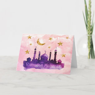 De Wenskaarten van Mubarak van de Ramadan Kaart