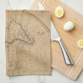 De wereld 2 2 theedoek (Quarter Fold)