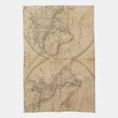 De wereld 2 2 theedoek (Verticaal)