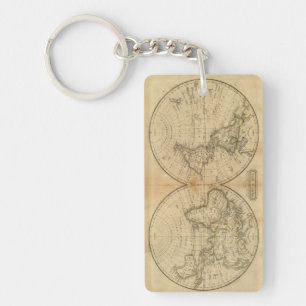 De wereld 2 sleutelhanger