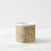 De wereld 3 espresso kop (Voorkant)