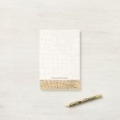 De wereld 4 post-it® notes (Op bureau)