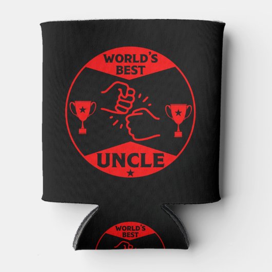 De wereld beste oom blikjeskoeler (Voorkant)