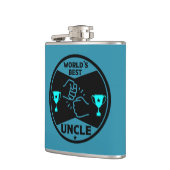 De wereld beste oom heupfles (Links)