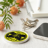 De wereld beste oom sleutelhanger (Zijkant)