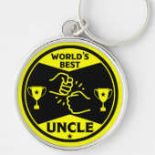 De wereld beste oom sleutelhanger (Voorkant)
