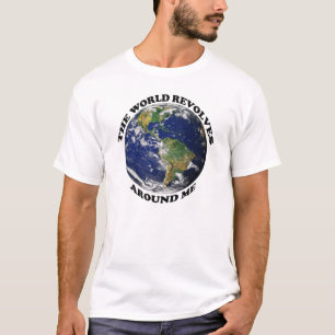 De wereld draait om me heen t-shirt