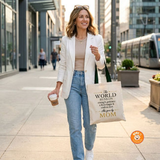 De Wereld Draait Op Liefde Ze Gaat Door Het Leven Tote Bag