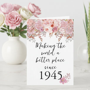 De wereld een betere plek maken 1945 80ste kaart