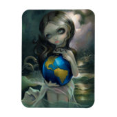 "De Wereld" Flex Magnet Magneet (Verticaal)