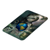 "De Wereld" Flex Magnet Magneet (Linkerzijde)