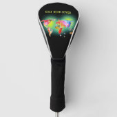 DE WERELD GOLFHEADCOVER (Voorkant)