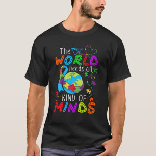 De wereld heeft allerlei soorten gedachten nodig, t-shirt