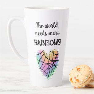 De wereld heeft meer regenbogen nodig, recente Mok