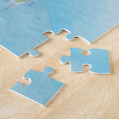 De wereld in handen Puzzle Legpuzzel (Zijkant)