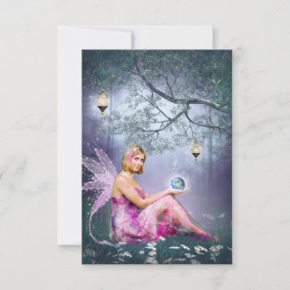 De wereld in mijn hand bedankkaart