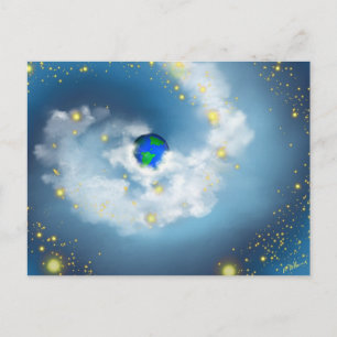 De wereld in zijn Briefkaart