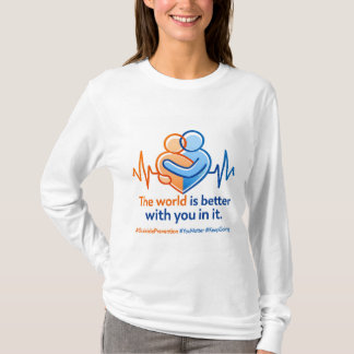 De Wereld Is Beter Met Jou Erin – Geestelijke Gezo T-shirt