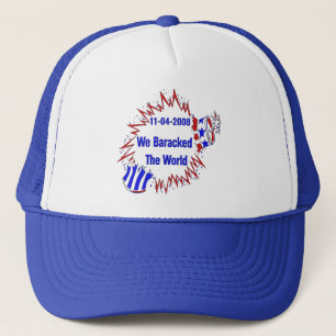 De wereld is gehinderd trucker pet