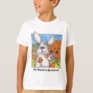De wereld is mijn wortel. t-shirt