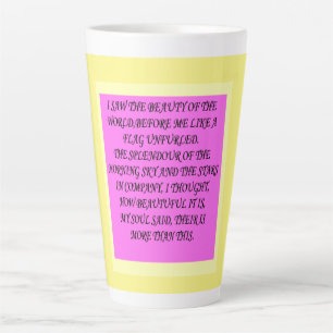 DE WERELD IS MOOIE GEDICHTEN BOEKEN BRIEVEN LATTE MOK
