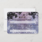 De wereld is ons - Borealis versie - RSVP-kaart RSVP Kaartje (Achterkant)