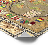 De wereld - Livingstone Poster (Hoek)