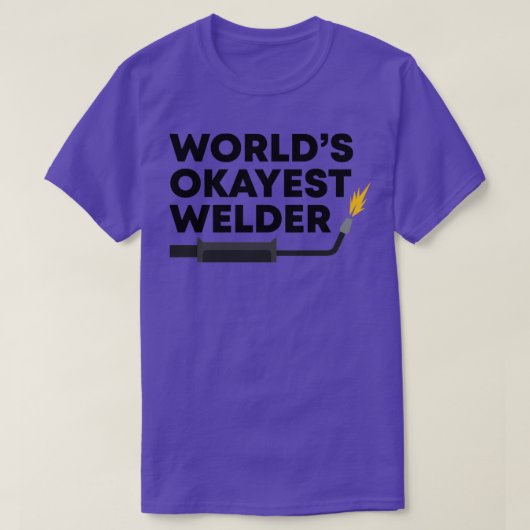 De wereld Okayest verwelkomt de beste T-shirt (Design voorkant)