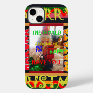 De wereld om mij heen is blij dat je me hebt gekle Case-Mate iPhone 14 plus hoesje