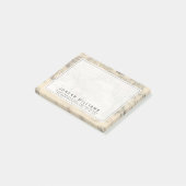 De wereld op Mercator-projectie Post-it® Notes (Schuin)