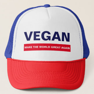 DE WERELD OPNIEUW GROOT TE MAKEN IN HET VEGAANSE P TRUCKER PET