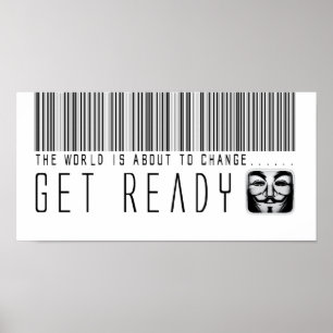 de wereld staat op het punt te veranderen ... klaa poster
