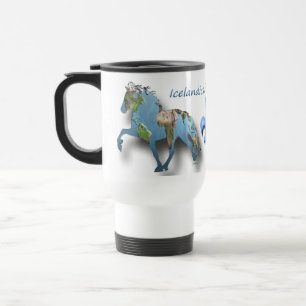 De Wereld Tolt De IJslandse Paard Reisbeker