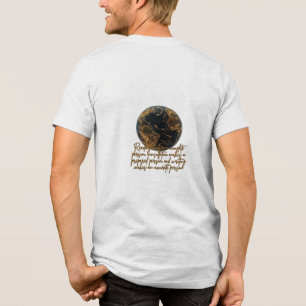 de wereld Tri-Blend shirt
