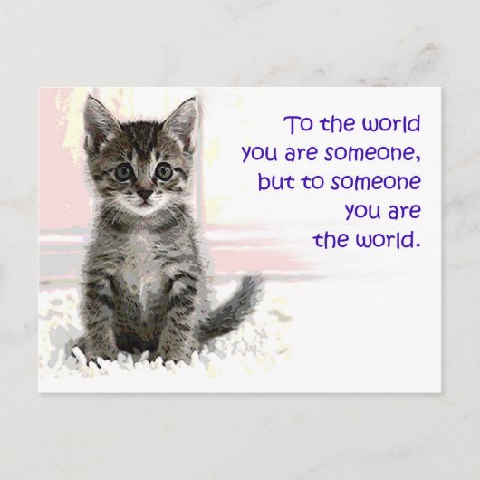 De wereld van de keuken briefkaart (Voorkant)