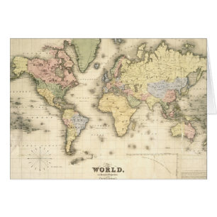 De wereld van de Mercator-projectie   1840