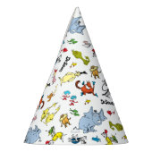De wereld van Dr. Seuss-patroon Feesthoedjes (Links)