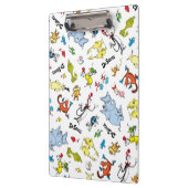 De wereld van Dr. Seuss-patroon Klembord (Links)
