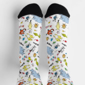 De wereld van Dr. Seuss-patroon Sokken (Top)