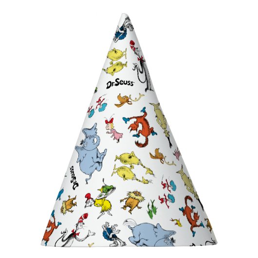 De wereld van Dr. Seuss Pattern Feesthoedjes (Rechts)