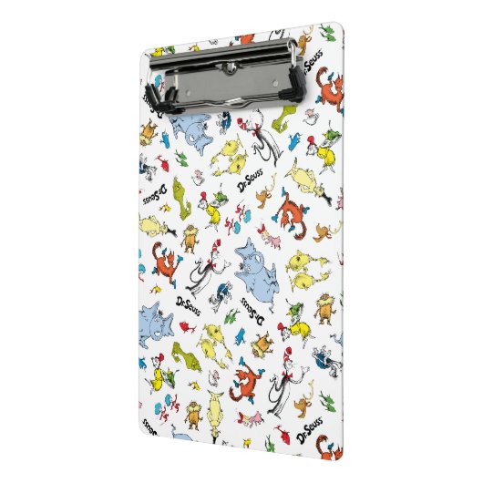 De wereld van Dr. Seuss Pattern Mini Klembord (Angled2)