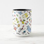 De wereld van Dr. Seuss Pattern Mok (Midden)