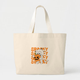 De wereld van Halloween zit vol verrassingen. Grote Tote Bag