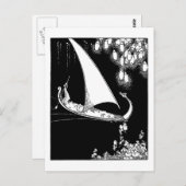 De wereld van het Briefkaart van de Dream (Voorkant / Achterkant)